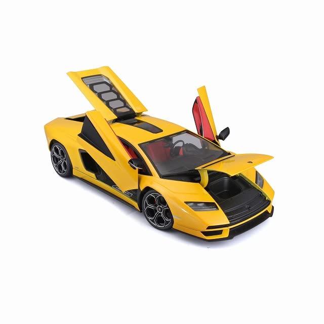 Kyosho Maisto 1/18 Scale Lamborghini Countach LPI 800-4 Yellow Finished Model