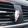 Сова из искусственного жемчуга, вентиляционное отверстие, автомобильный освежитель, аромат, зажим для духов, декор
