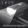 2pcs Bike Bicycle Light USB LED Rechargeable Set MTB Road Bike Front Back Headlight Lamp Flashlight Cycling Light Cycling Acces