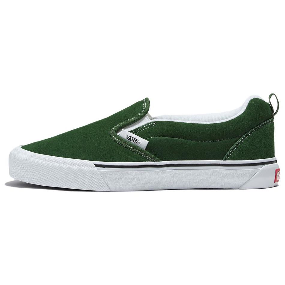 Vans Knu Slip-On Green True White Unisex Sneakers VN0009QDBGN
