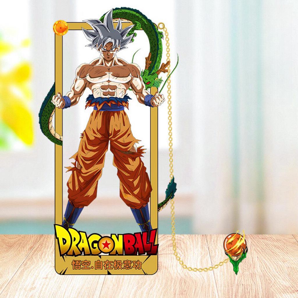 DRAGON BALL Металлическая закладка, Зажим в стиле аниме, Идеально для студентов и фанатов