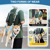 Dog Lift Harness Emergency Backpack Pet Back Leg Support Full Body Lifter Pet Carrier Adjustable Dog Sling for Large Dog