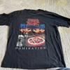 Винтажная футболка Morbid Angel Band Domination, тяжелый хлопок, черная, S-5XL, UR808, унисекс