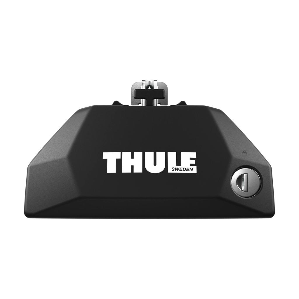 Thule Evo Flush Rail Foot 7106 Direct Roof Rail One-Key Lock (Square Wing/Evo Slide Professional Bar Compatible) 710600