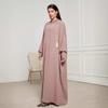 Elegant Middle Eastern Hooded Hijab Long Dress
