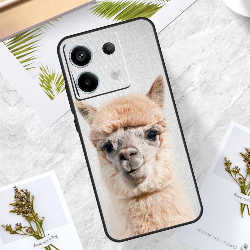 Lama Llama Alpaca Case For Xiaomi Redmi Note 14 13 12 11 10 9 15 Pro Plus Redmi 15 10C 12C 13C 14C 15C Cover