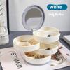 Rotating Multi-layer Jewelry Box Handmade Earrings Necklaces Jewelry Storage Box Exquisite Dust-proof Box