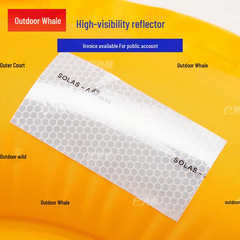 Outdoor Whale Inflatable Life Belt for Adult Water Rescue