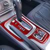 Red Carbon Fiber Interior Automatic Gear Shift Kit Cover Trim For Toyota Celica