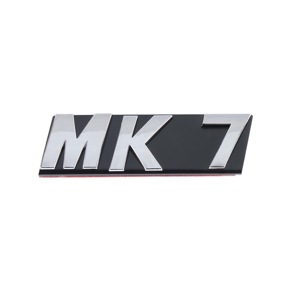VW MK5 MK6 MK7 MK7.5 Auto Emblem Accessories ABS Badge Front Grille Decoration Sticker Decals for Volkswagen Beetle Touran Jetta zk6
