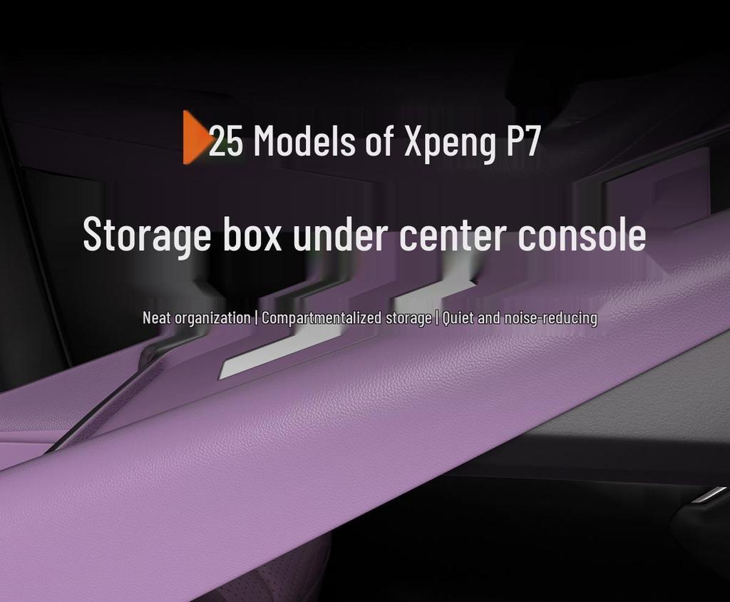Силиконовый нескользящий органайзер-контейнер для консоли XPeng P7