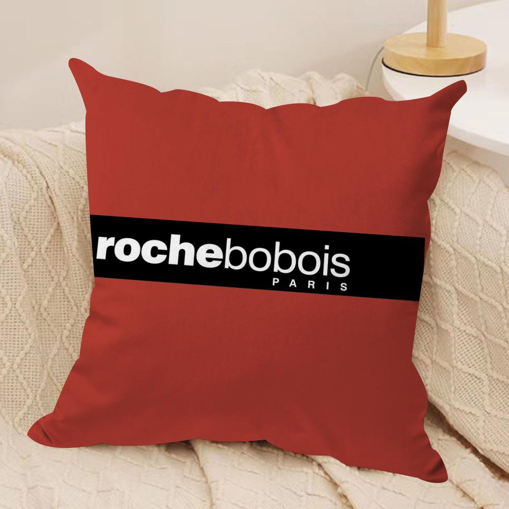 R-Roche Мода B-Bobois Наволочка для подушки Мягкий плюш Двусторонняя печать Декоративная подушка для дивана Наволочка | Всесезонная Прочная Декор Подарок