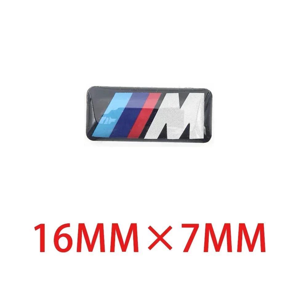 For BMW E60 2PCS 5PCS BMW E46 E39 E38 E90 E60 E36 F30 F20 M Logo Car Steering Wheel Wheel Center Emblem Badge Sticker Decal Styling