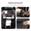 PODV6 For KIA Car Seat Organizer Back Storage Bag Rear Anti-wear Pocket Cerato Soul Venga Forte Spectra Sedona Niro Cadenza