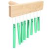 8Tone Chimes SingleRow Tube Children S Percussion Instruments Orff Preschool Toys with Hammer(Green )