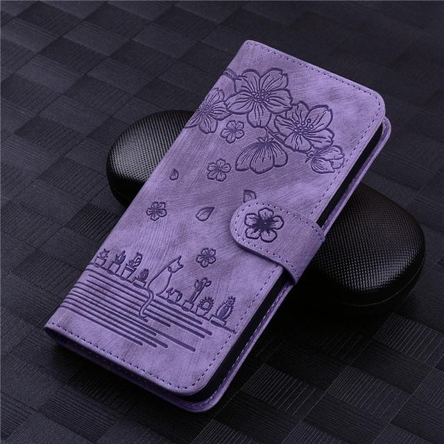 Кожаный чехол-раскладушка для телефона Samsung Galaxya51 A71 A12 A22 A32 A52 A23 A53 A54 S20 Fe S21 Plus S22 S23 Ultra, чехол-кронштейн-кошелек