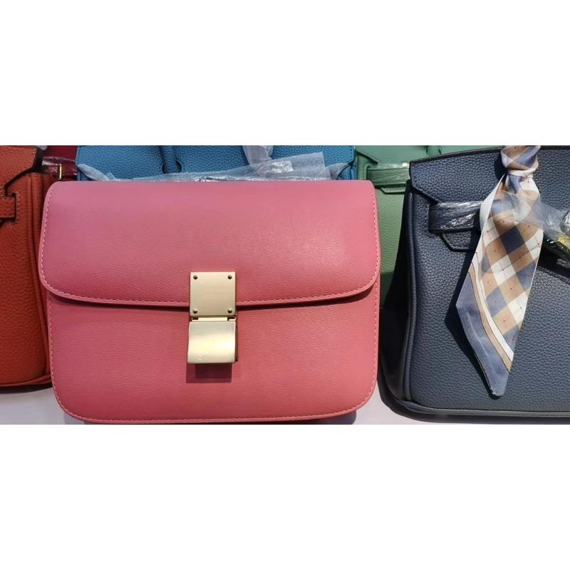 Women’s Genuine Leather Shoulder Bag Trend Brand Small Square Bags Luxury Designer Handbag Fashion Messenger BagsTofu Bags
