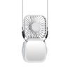 Adjustable Portable Handheld Fan With Vanity Mirror Pocket Fan Personal Desk Fan  Summer Gift