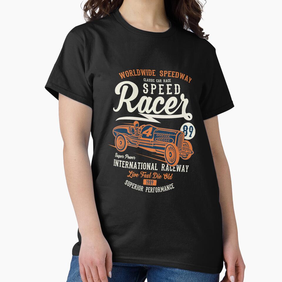 Worldwide Speedway Classic Car Race Classic T-Shirt