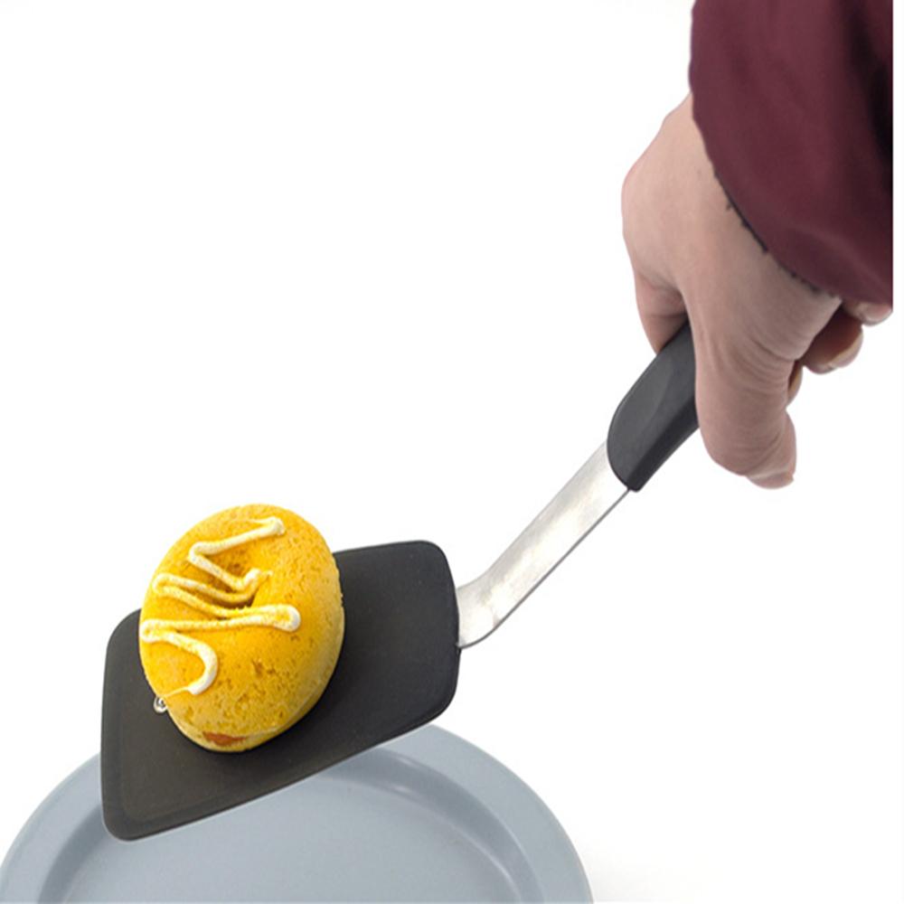 Силиконовая лопатка малого размера Кухонные аксессуары для переворачивания яиц/блинчиков/бургеров