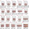 12Pcs/lot Thick Wear-resistant Silicone Floor Protector Chair Leg Caps Anti-slip Pad Table pads