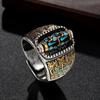 Новое модное премиальное кольцо Nine Eye Tianzhu Transport Lucky и Ausive Lucky Ring в Instagram