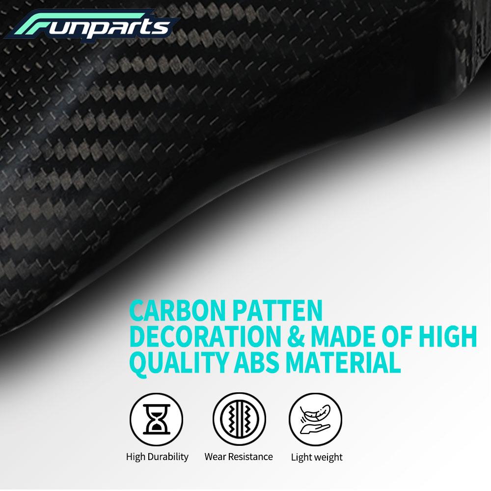 Funparts Motorcycle Front Fender Mudguard Carbon Fiber Cover For Talaria Sting MX3/4/5 Electric E-Bike Motorcycles Accessories