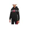 Jordan Logo Printed Sports Hoodie Kids Hoodies Black HA2577-023