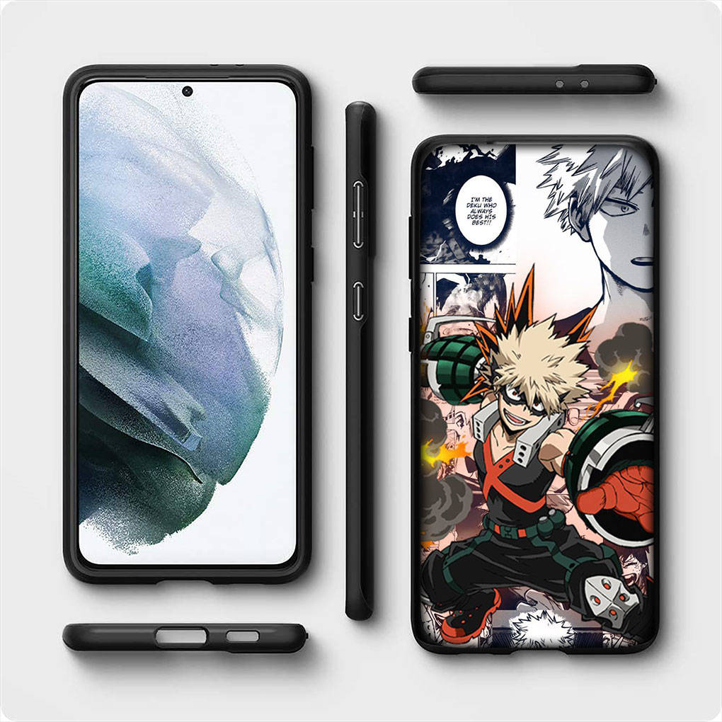Для iPhone 16 15 Xiaomi Redmi Note 13 12 11 Pro Max X 9 14 Plus XR Samsung Galaxy A15 S24 S23 Huawei OPPO Todoroki Shoto My Hero Academia чехол для телефона