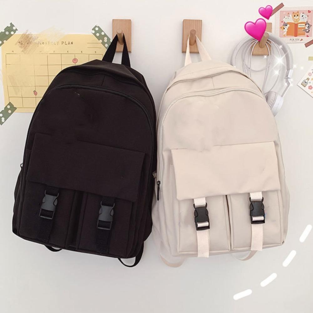 Nylon Harajuku Backpacks Korean Style Shoulder Bag Fashion Canvas School Bag Women