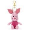 Disney Character Corduroy Plush Keychain Piglet, Approximately 14cm Tall, 721342