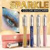 Тушь для ресниц Glitter Flash с мерцающими бриллиантовыми блестками, водостойкая, не смазывающаяся, стойкая, увеличивающая объем, макияж для глаз