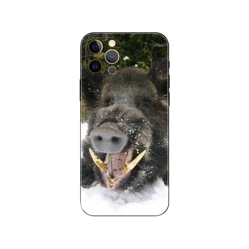 Чехол для телефона «Кабан» для iPhone Samsung Galaxy Redmi Xiaomi Oppo OnePlus Note SA 7 8 9 10 11 12 13 14 20 21 22 23 53 54 Pro Max Plus Ultra TPU Soft