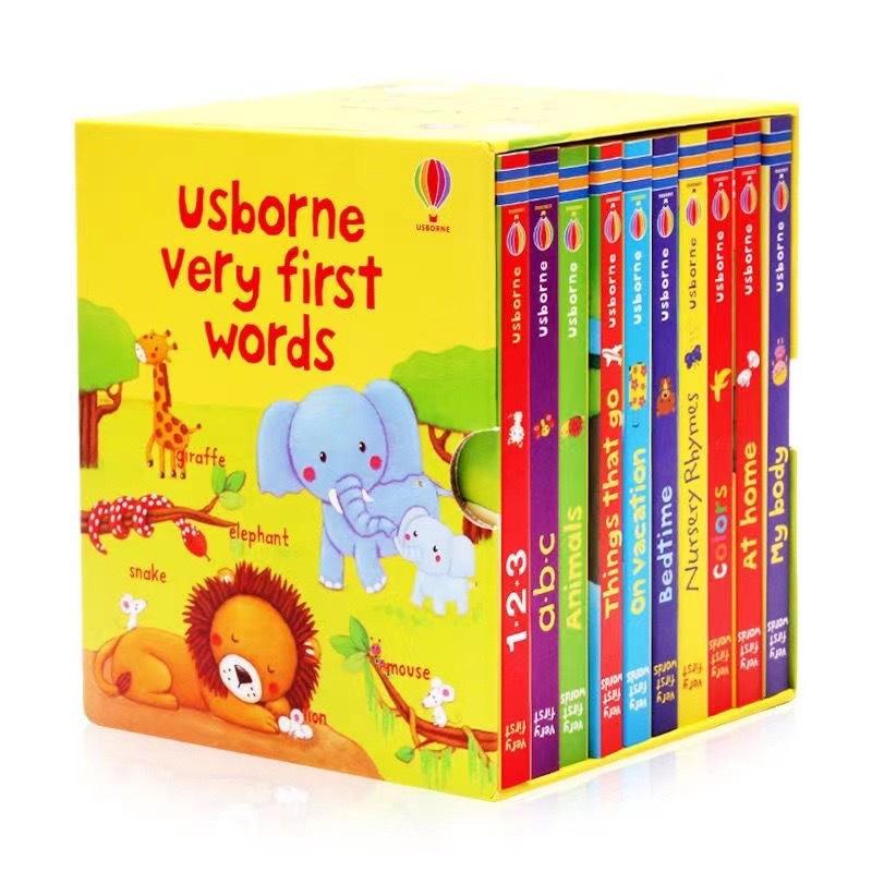 Very first words My first English word board book 10 enlightening children's books