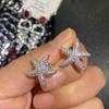 Starfish Stud Earrings Female, Ocean Wind Cold Wind Internet Celebrity Earrings, Temperament Cute Star Earrings