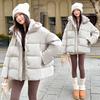 Women’s Short Hooded Windproof Thicken Warm Winter Jacket