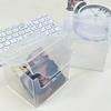 Transparent Plastic Storage Box Photocards Small Card Storage Box Desk Organizer Box Classification Box Stationery