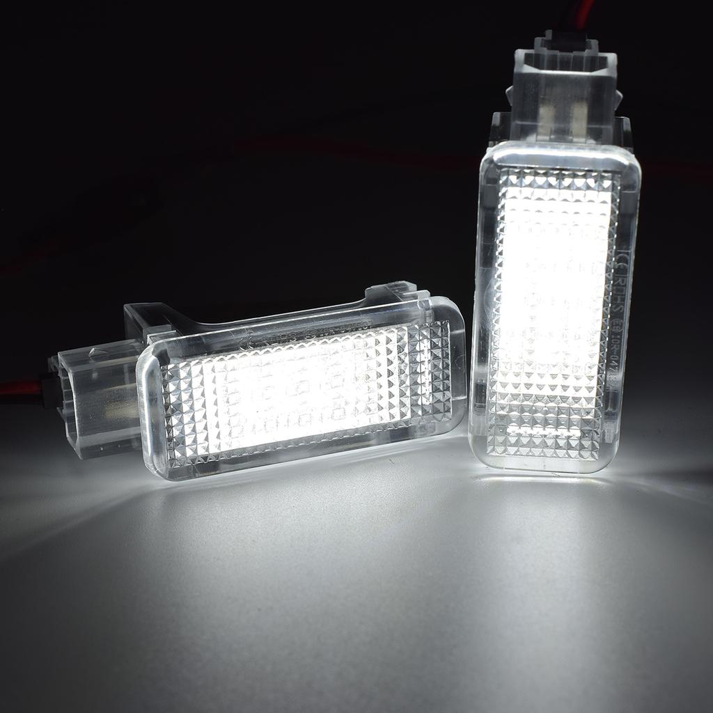 Светодиодный фонарь в пространстве для ног для VW Jetta MK5 Tiguan Touareg Transporter T5 Eos Scirocco для Porsche Cayman White