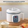 Мини электрическая рисоварка бытовая многофункциональная сковорода для приготовления пищи двухслойная 2 л 2-3 человека мини-тушеный суп пароварка