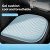 Universal Summer Ice Silk Silicone Gel Car Seat Cushion Ventilated Cooling Seat Pad for Office and Vehicle