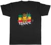 Jamaican Reggae Flag Lion Mens Unisex TShirt Tee Gift