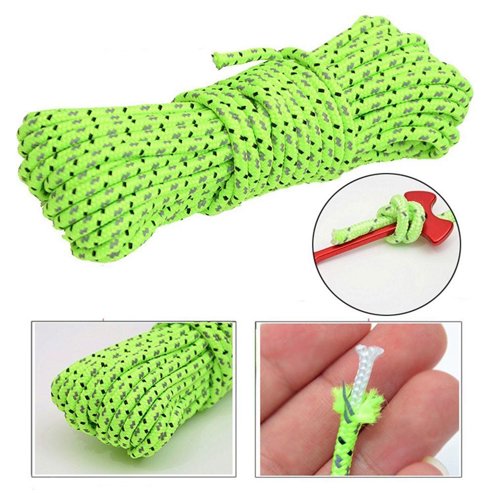 2.5/4mm Reflective Tent Accessories Tents Line Cord Rescue Ropes Tent Rope Umbrella Paracord