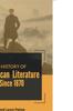 Книга A History of American Literature Since 1870