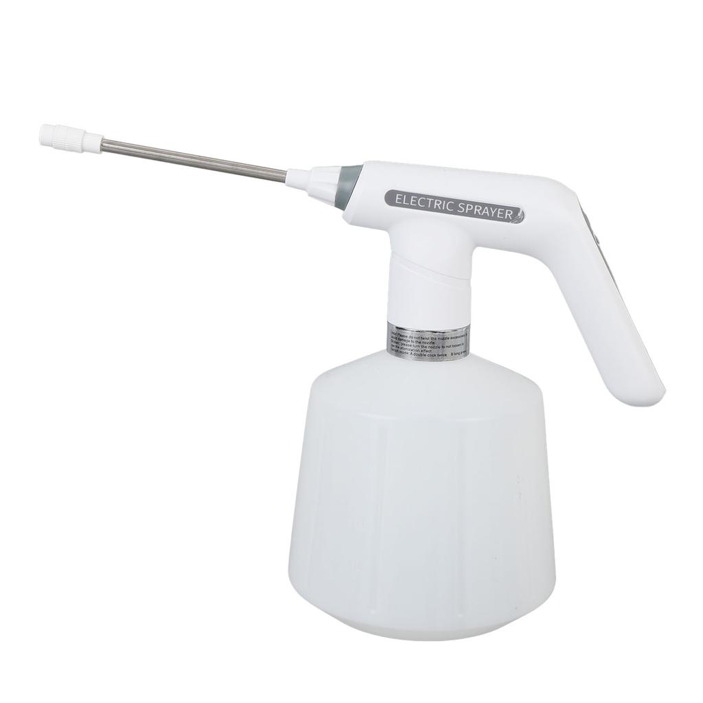 Распылитель Power Spray Bottle перезаряжаемый 1,5 л мелкодисперсный туман регулируемая насадка удлиненный стержень автоматический распылитель для растений