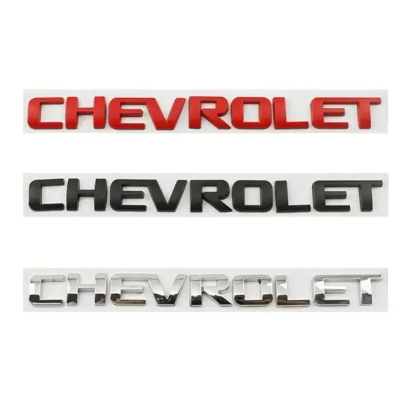 19 см Значок заднего багажника из сплава Наклейка-эмблема на крыло для Chevrolet Aveo Cruze Malibu Captiva Optra Trax Lacetti Sail Silverado