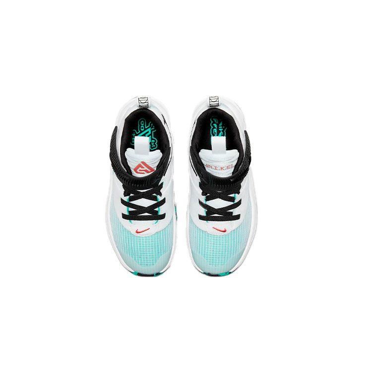 Nike Кроссовки для баскетбола Nike Freak 3 Giannis Low top Бело-изумрудно-зеленые Детские 3-7 лет DB4156-101