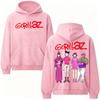 2026 Rock Band Gorillaz Russel Album Tour Merch Hoodie Men Women Fashion Gothic Harajuku Sweatshirt Warm Yet Not Bulky for Autumn & Winter