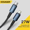 Essager USB C Cable for IPhone 14 13 12 11 Pro Max XS 27W Fast Charging Cable Type C To Lighting Date Wire for IPad Macbook