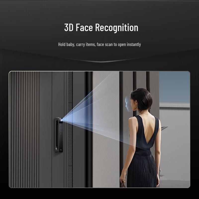 DESMAN Q60F 3D Face Recognition Smart Door Lock