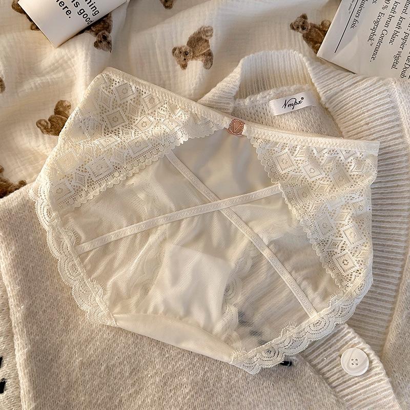 Women's New Mesh Comfortable Pure Wind Lace Sexy Panties